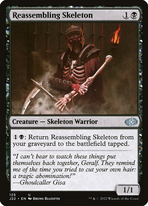 J22: Reassembling Skeleton