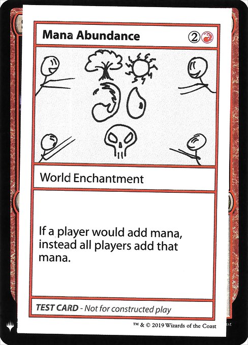 CMB1: Mana Abundance