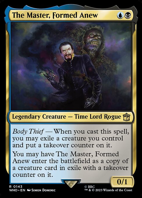 WHO: The Master, Formed Anew