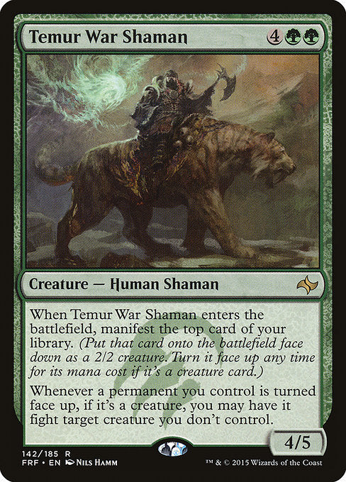 FRF: Temur War Shaman (Foil)