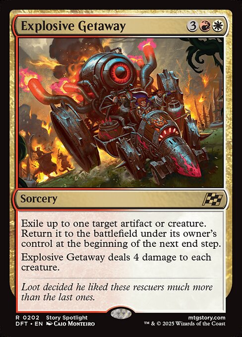 DFT: Explosive Getaway (Foil)