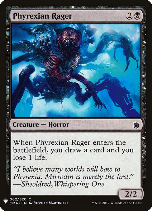 PLST: Phyrexian Rager