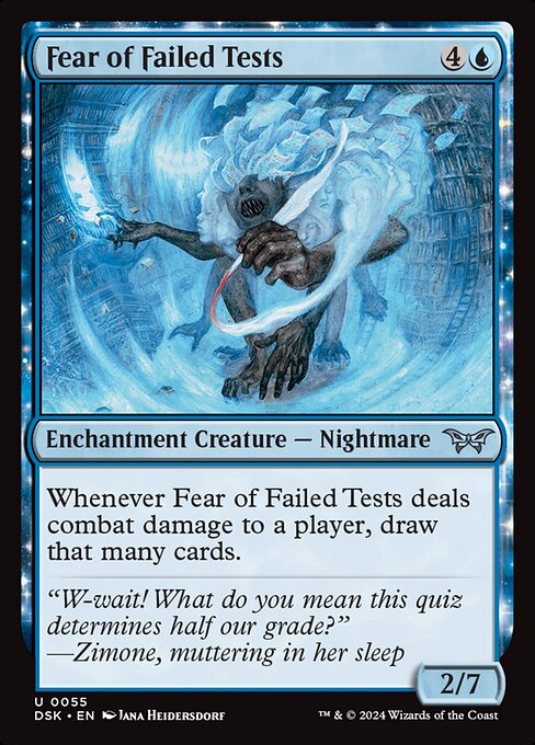DSK: Fear of Failed Tests (Foil)