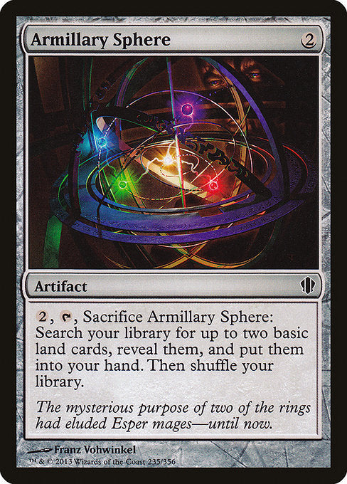 C13: Armillary Sphere
