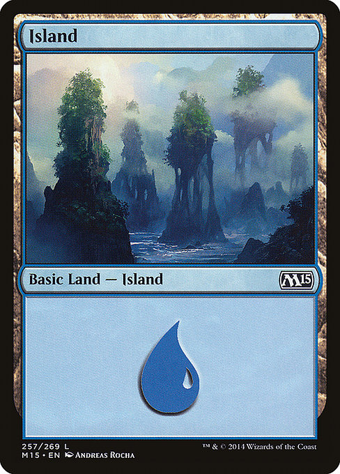 M15: Island (257) (Foil)