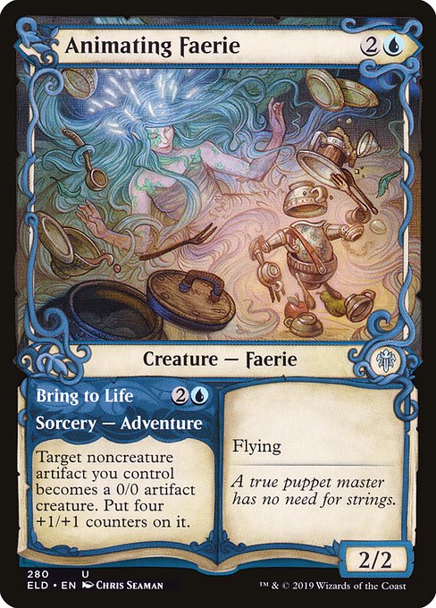 ELD: Animating Faerie (Showcase) (Foil)