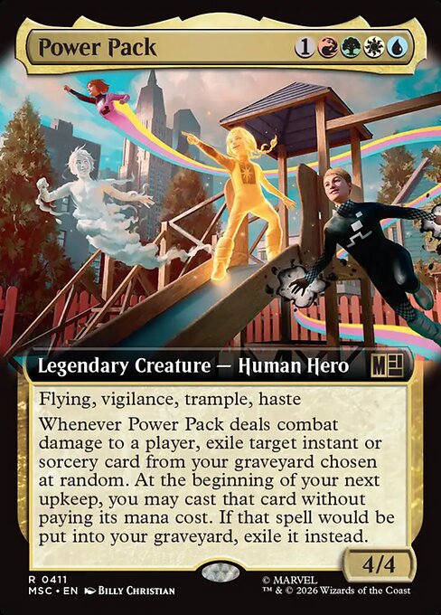 MSC: Power Pack (Extended Art)