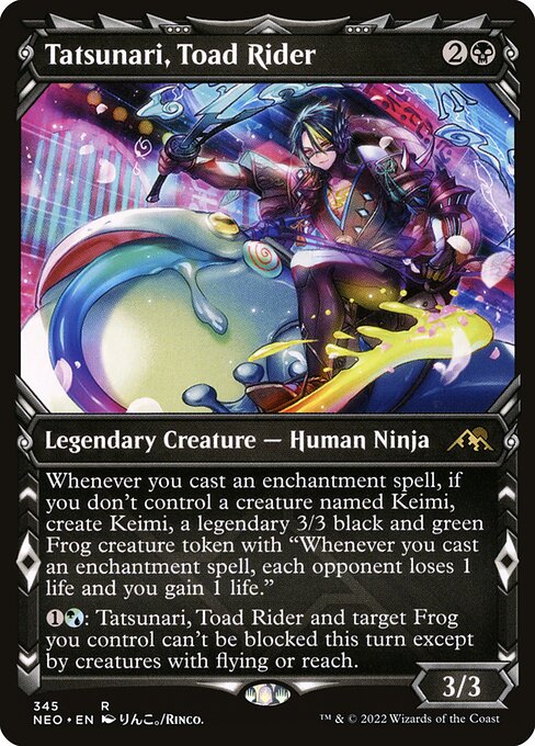NEO: Tatsunari, Toad Rider (Showcase) (Foil)