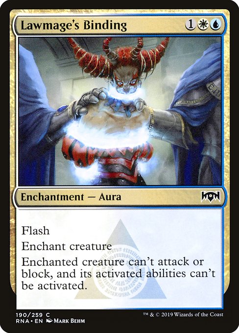 RNA: Lawmage's Binding