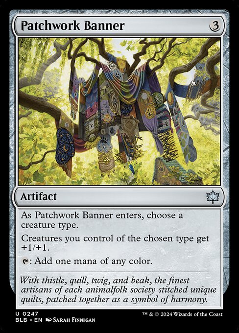 BLB: Patchwork Banner (Foil)