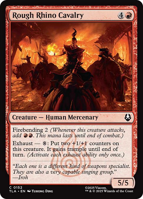 TLA: Rough Rhino Cavalry (Foil)