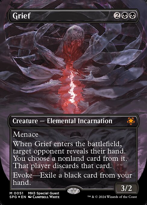 SPG: Grief (Borderless) (Textured Foil)
