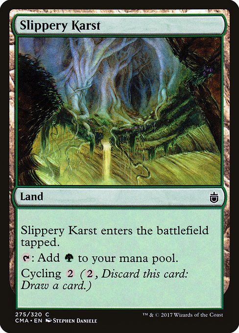 CMA: Slippery Karst