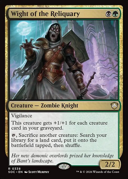 SOC: Wight of the Reliquary