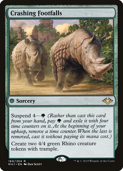 MH1: Crashing Footfalls (Foil)