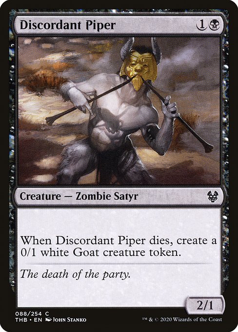 THB: Discordant Piper