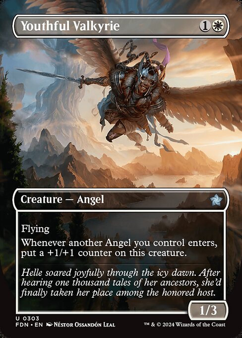 FDN: Youthful Valkyrie (Borderless)
