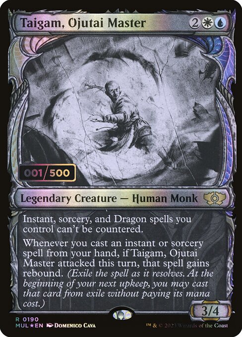 MUL: Taigam, Ojutai Master (Serial Numbered) (Foil)