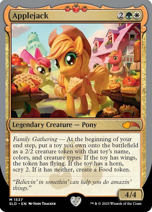 SLD: Applejack (Foil)
