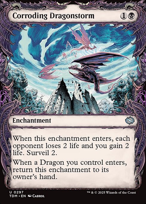 TDM: Corroding Dragonstorm (Showcase) (Foil)