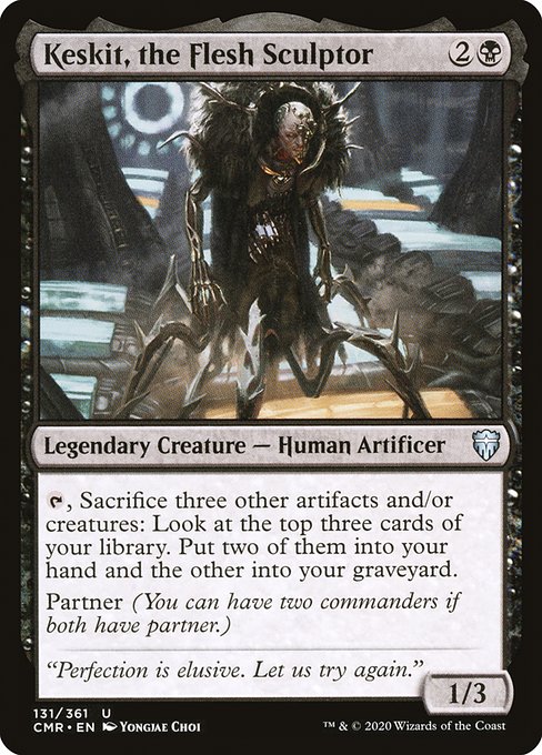 CMR: Keskit, the Flesh Sculptor (Foil)