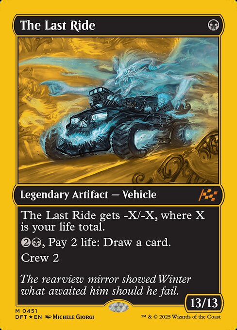 DFT: The Last Ride (First-Place Foil)