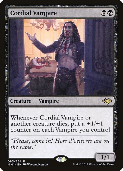 MH1: Cordial Vampire
