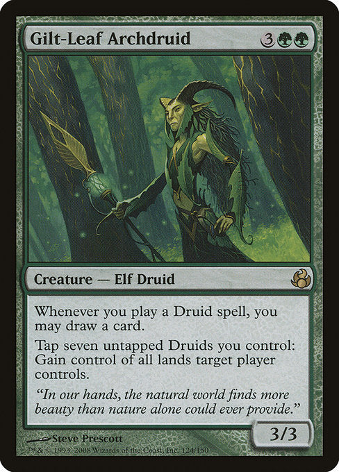 MOR: Gilt-Leaf Archdruid (Foil)