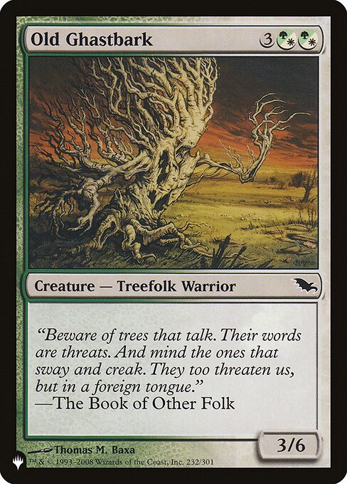 PLST: Old Ghastbark