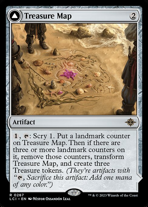 LCI: Treasure Map (Foil)