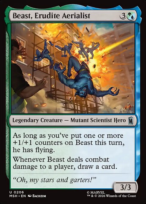 MSH: Beast, Erudite Aerialist