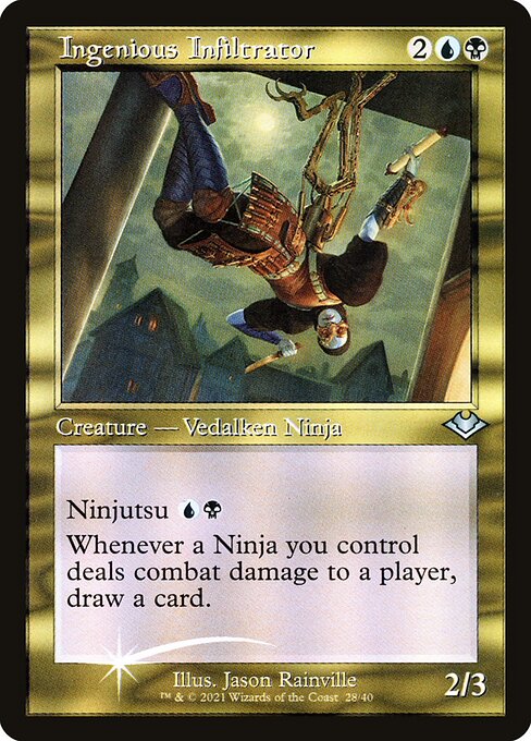 H1R: Ingenious Infiltrator (Retro Frame) (Foil Etched)