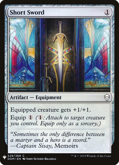 PLST: Short Sword