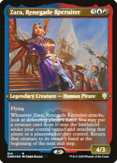 CMR: Zara, Renegade Recruiter (Foil Etched)