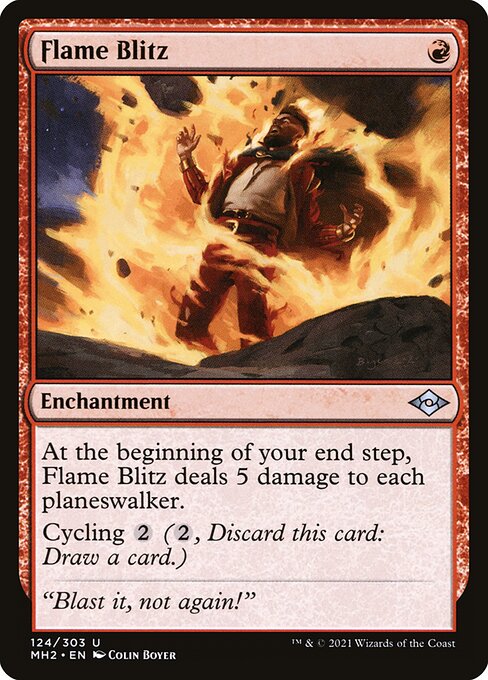 MH2: Flame Blitz (Foil)