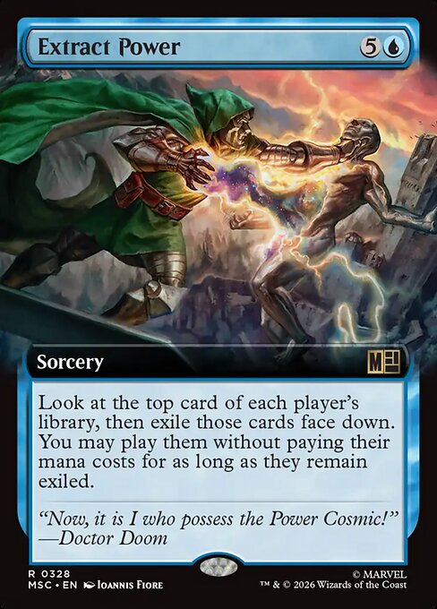 MSC: Extract Power (Extended Art)