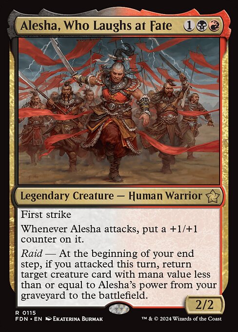 FDN: Alesha, Who Laughs at Fate (Foil)