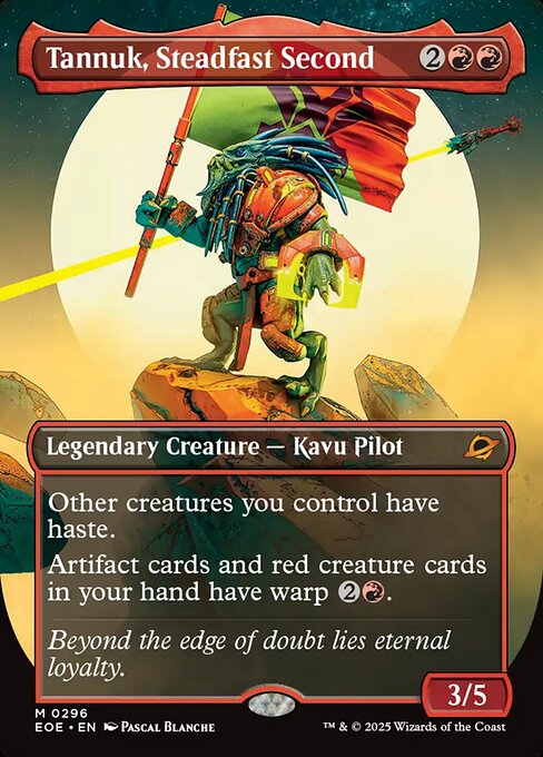 EOE: Tannuk, Steadfast Second (Borderless) (Foil)