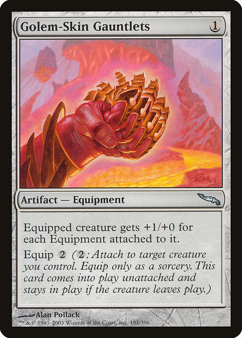 MRD: Golem-Skin Gauntlets (Foil)