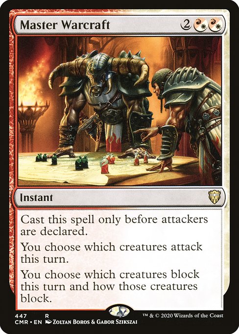 CMR: Master Warcraft