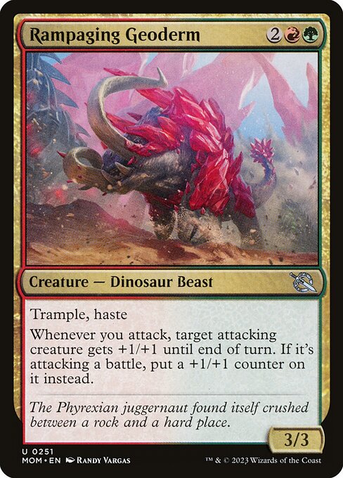 MOM: Rampaging Geoderm (Foil)