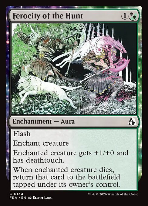 FRA: Ferocity of the Hunt (Foil)