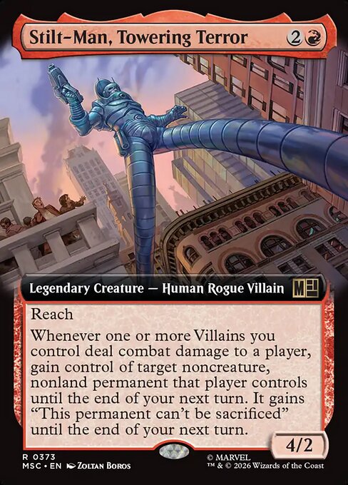 MSC: Stilt-Man, Towering Terror (Extended Art)