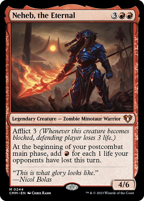 CMM: Neheb, the Eternal (Foil)