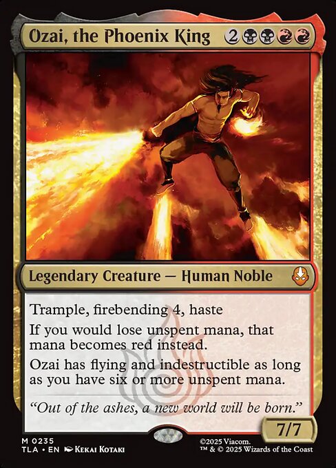 TLA: Ozai, the Phoenix King (Foil)