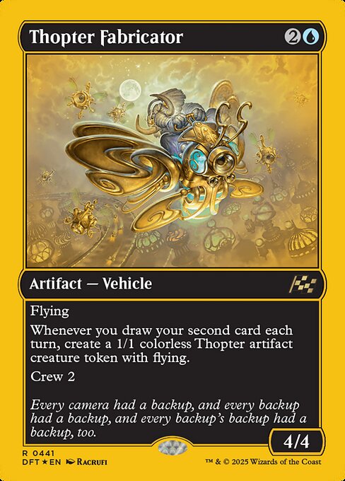 DFT: Thopter Fabricator (First-Place Foil)