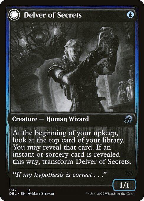 DBL: Delver of Secrets (Foil)