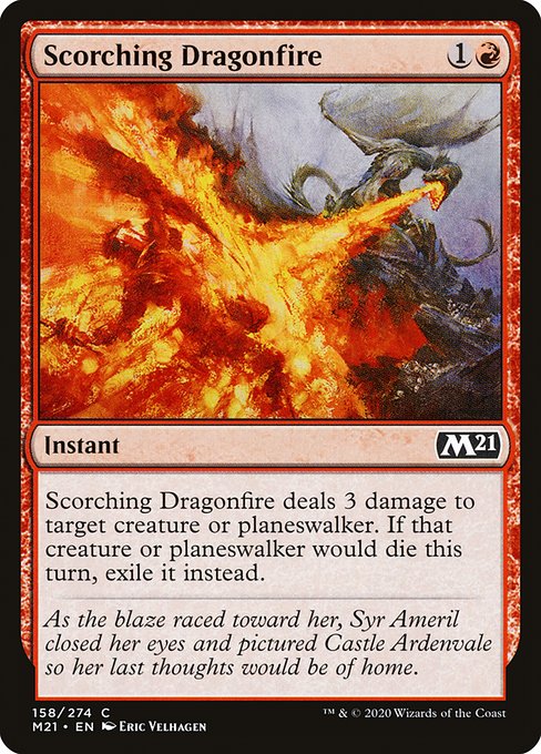 M21: Scorching Dragonfire (Foil)