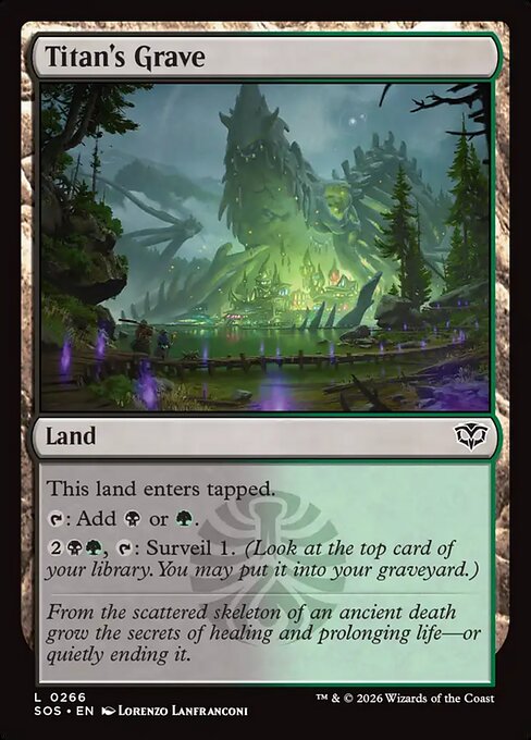 SOS: Titan's Grave (Foil)
