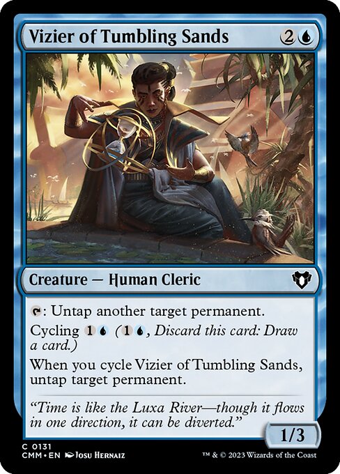CMM: Vizier of Tumbling Sands (Foil)